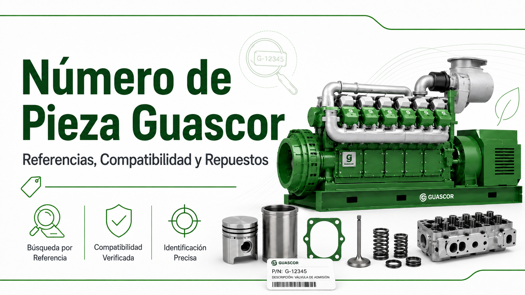 Cómo Identificar Repuestos Guascor por Número de Pieza: Guía de Referencias y Compatibilidad