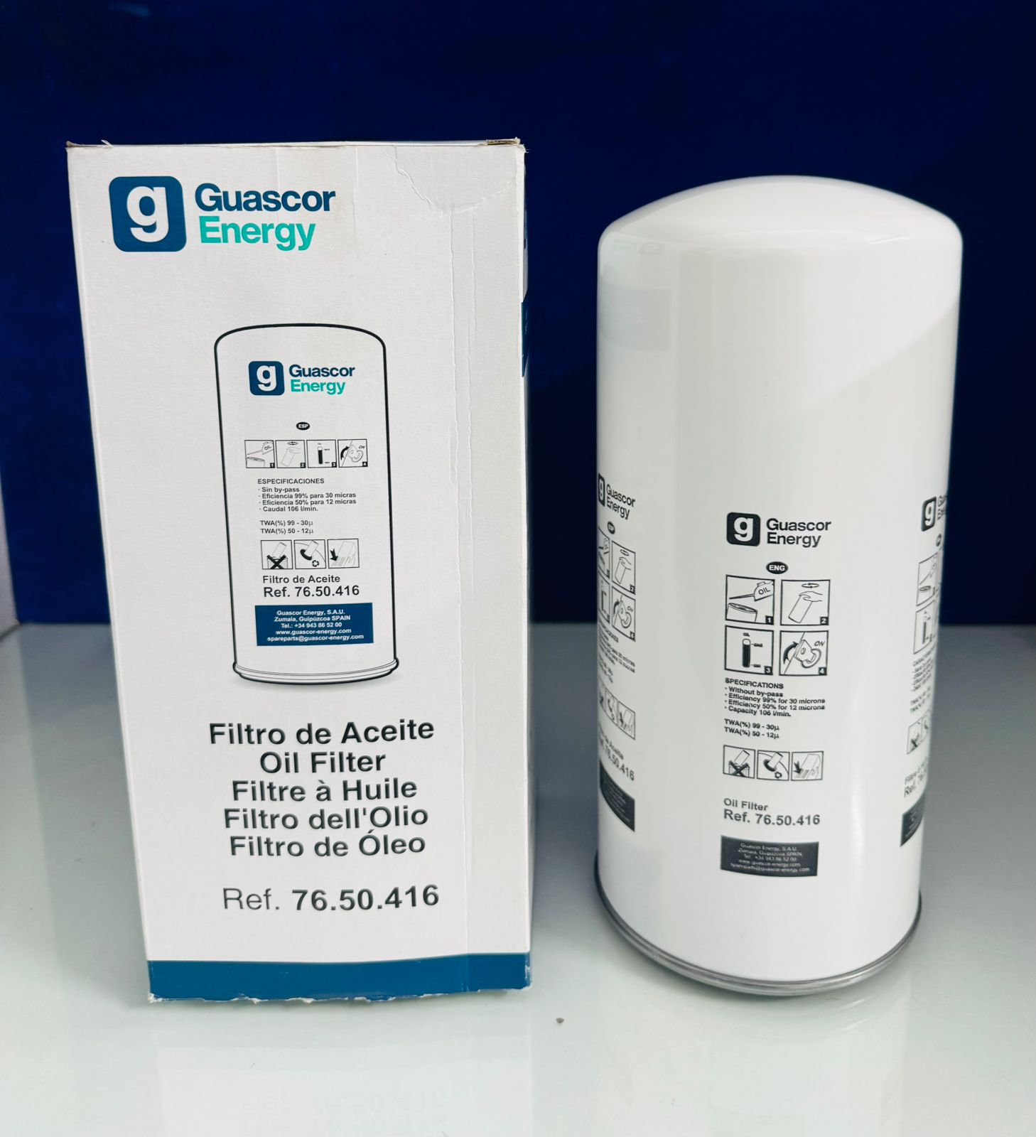 7650416 / 7650262 oil filter