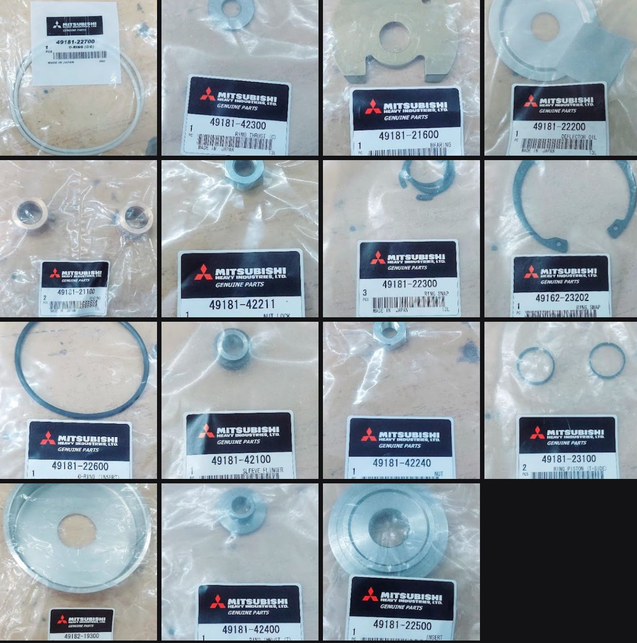 7689330 / 76.89.330 Turbo Repair Kit