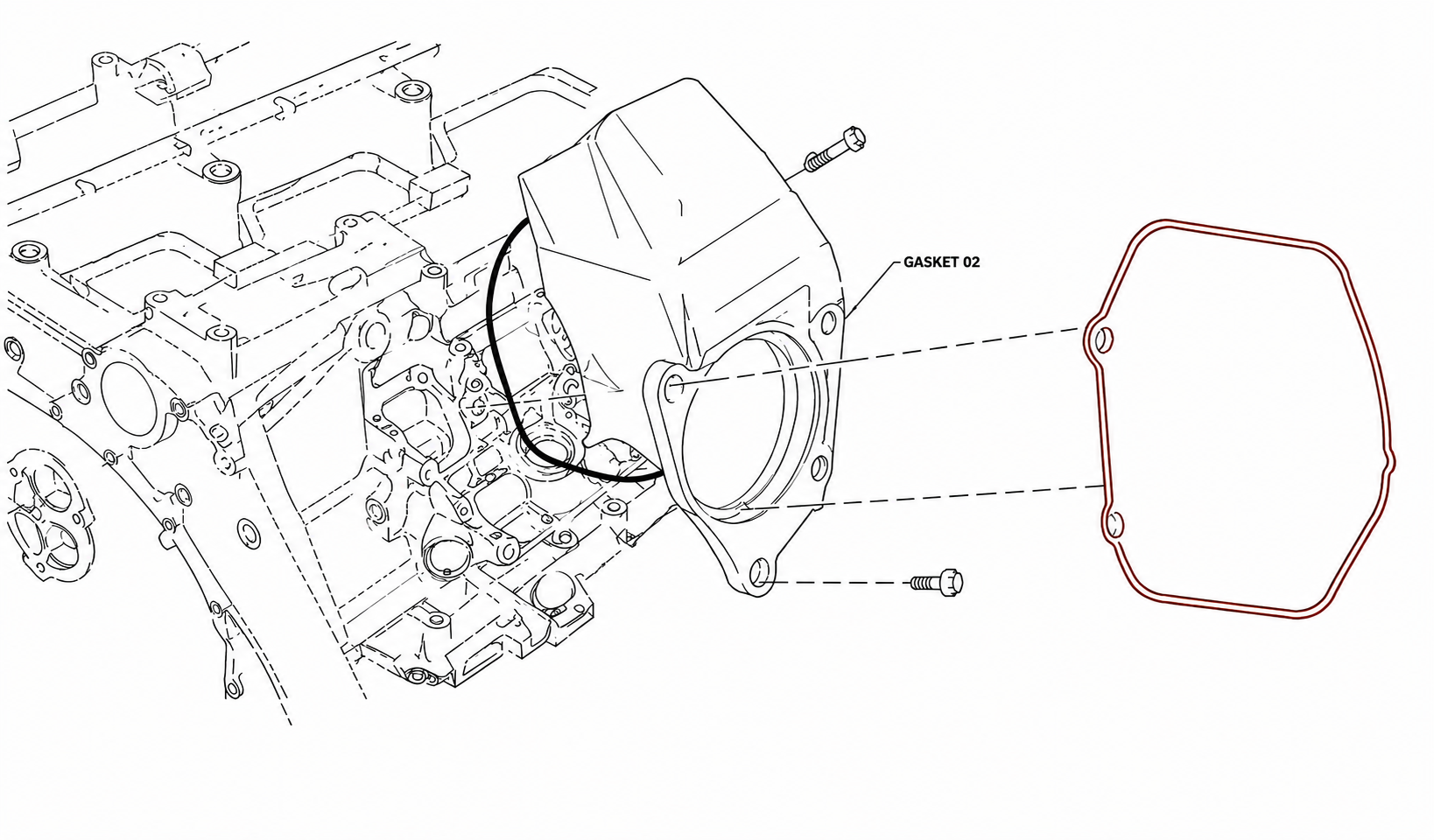 MTU VALVE COVER GASKET